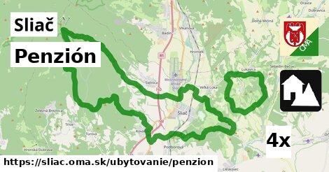 Penzión, Sliač