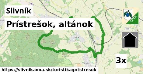 Prístrešok, altánok, Slivník