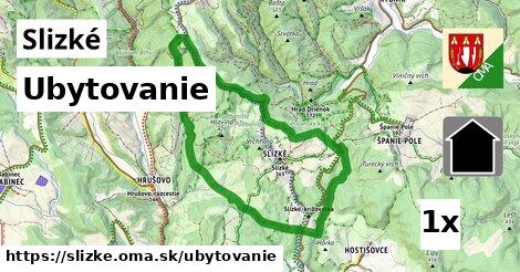 ubytovanie v Slizké