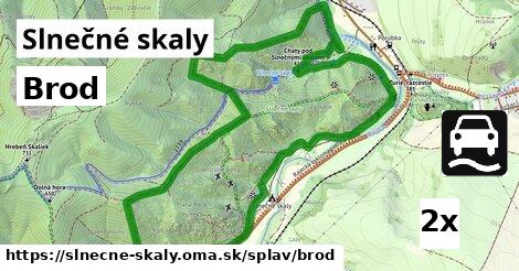 Brod, Slnečné skaly