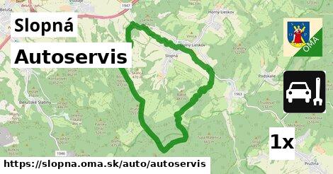 Autoservis, Slopná