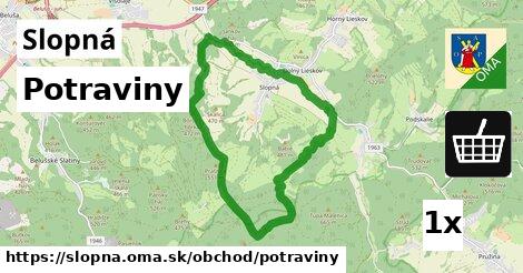 Potraviny, Slopná