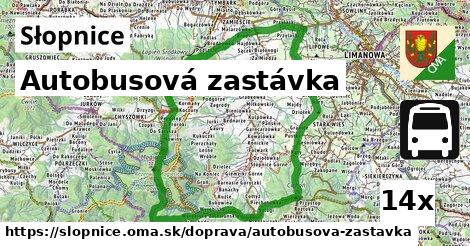 Autobusová zastávka, Słopnice