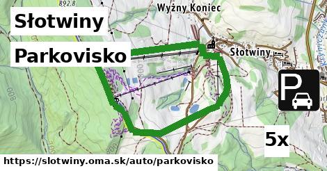 Parkovisko, Słotwiny