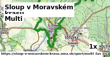 multi v Sloup v Moravském krasu