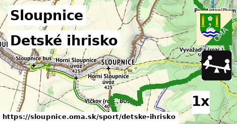 Detské ihrisko, Sloupnice