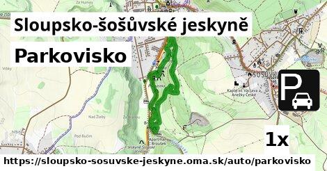 Parkovisko, Sloupsko-šošůvské jeskyně