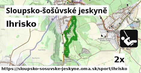 Ihrisko, Sloupsko-šošůvské jeskyně