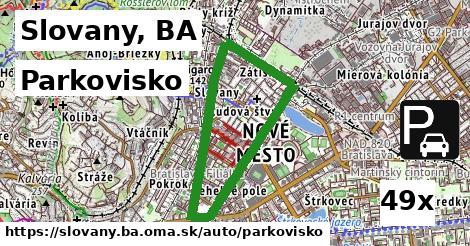 Parkovisko, Slovany, BA