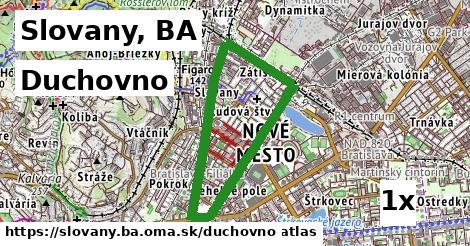duchovno v Slovany, BA