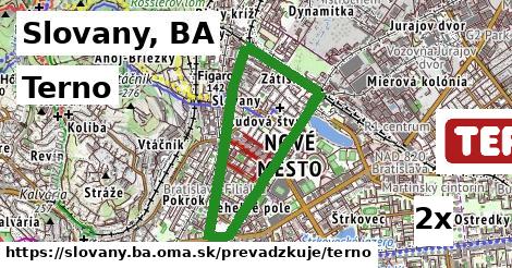 Terno v Slovany, BA