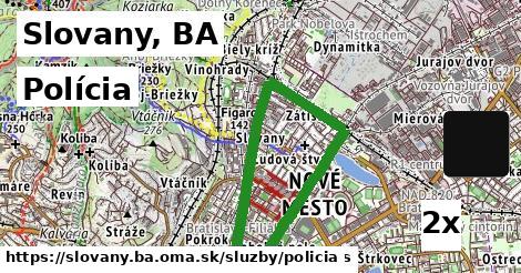 Polícia, Slovany, BA