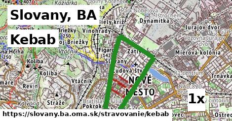 Kebab, Slovany, BA