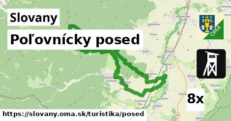 Poľovnícky posed, Slovany