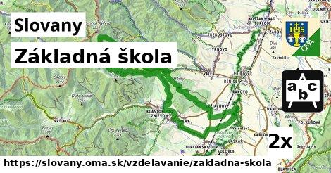 Základná škola, Slovany