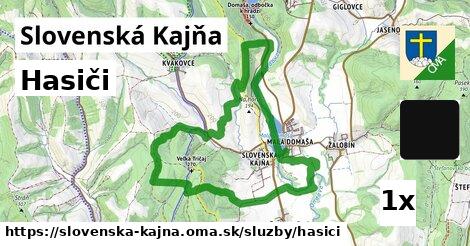 Hasiči, Slovenská Kajňa