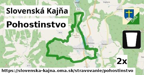 Pohostinstvo, Slovenská Kajňa