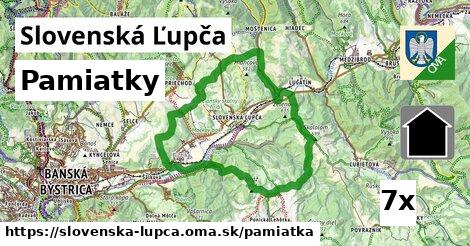 pamiatky v Slovenská Ľupča