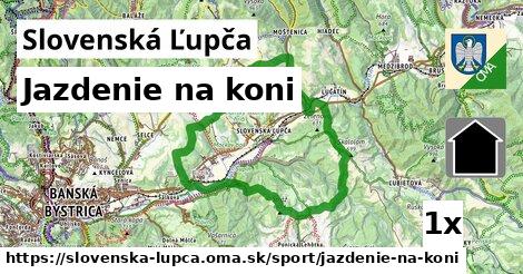 Jazdenie na koni, Slovenská Ľupča