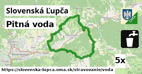 Pitná voda, Slovenská Ľupča