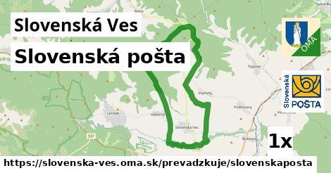 Slovenská pošta, Slovenská Ves