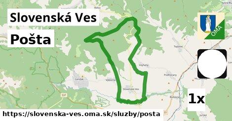 Pošta, Slovenská Ves