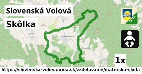 Skôlka, Slovenská Volová