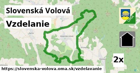 vzdelanie v Slovenská Volová