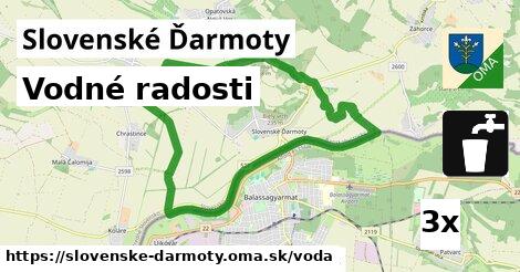 vodné radosti v Slovenské Ďarmoty