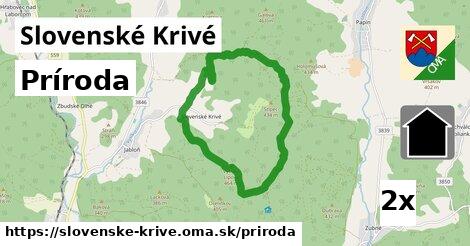 príroda v Slovenské Krivé