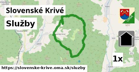 služby v Slovenské Krivé