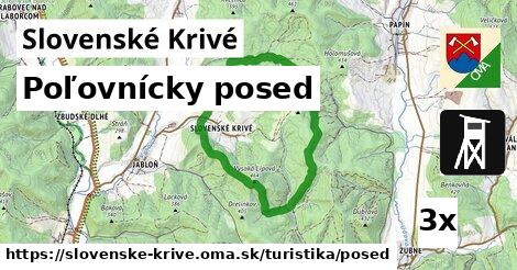 Poľovnícky posed, Slovenské Krivé