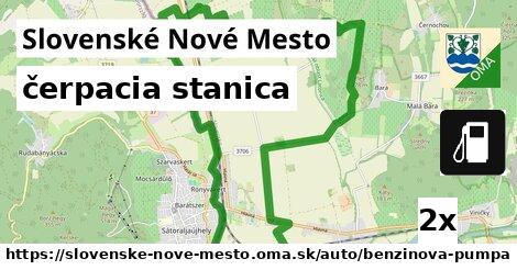 čerpacia stanica, Slovenské Nové Mesto