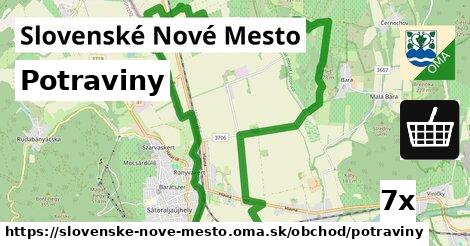 Potraviny, Slovenské Nové Mesto