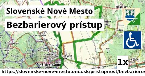 Bezbarierový prístup, Slovenské Nové Mesto