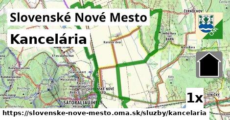 Kancelária, Slovenské Nové Mesto