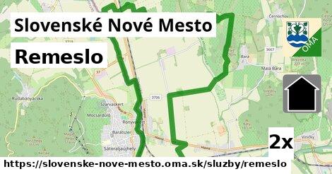 Remeslo, Slovenské Nové Mesto