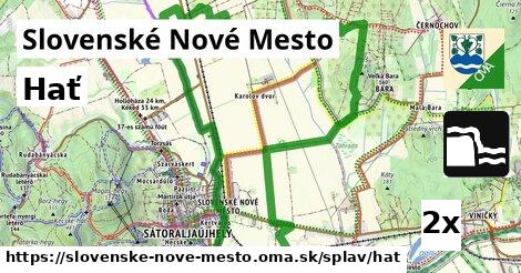 hať v Slovenské Nové Mesto