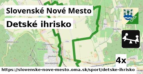 detské ihrisko v Slovenské Nové Mesto