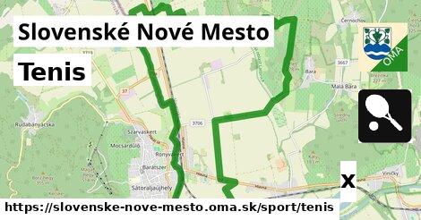 Tenis, Slovenské Nové Mesto