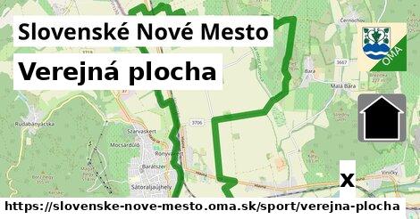 Verejná plocha, Slovenské Nové Mesto