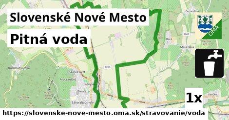 Pitná voda, Slovenské Nové Mesto