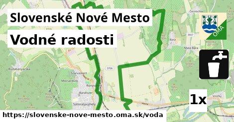 vodné radosti v Slovenské Nové Mesto