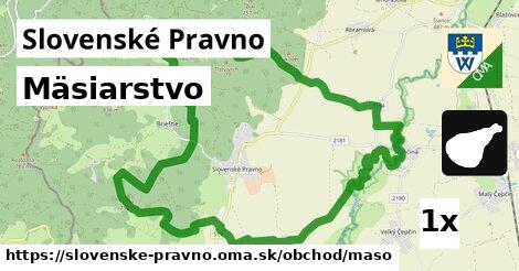 mäsiarstvo v Slovenské Pravno