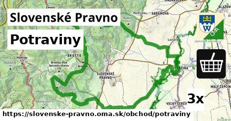 Potraviny, Slovenské Pravno