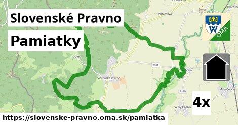 pamiatky v Slovenské Pravno