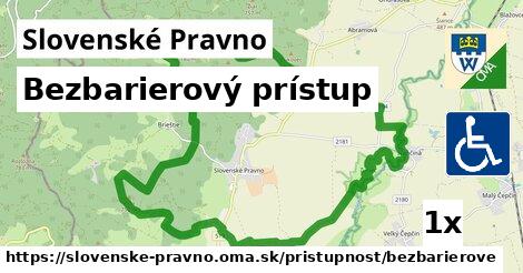 bezbarierový prístup v Slovenské Pravno