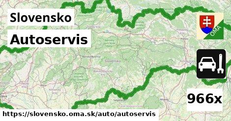 Autoservis, Slovensko