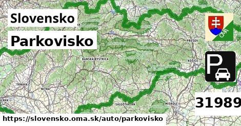 Parkovisko, Slovensko