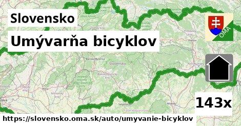 Umývarňa bicyklov, Slovensko